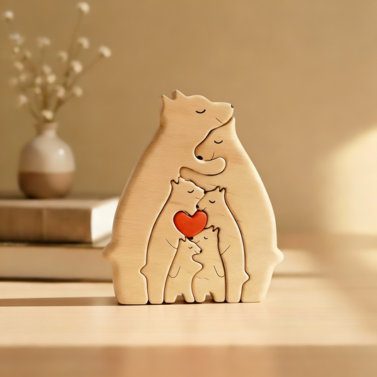 Personalized Family Bear Puzzle