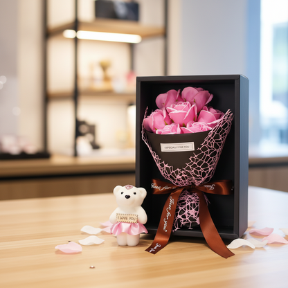 Rose Bouquet Gift Box