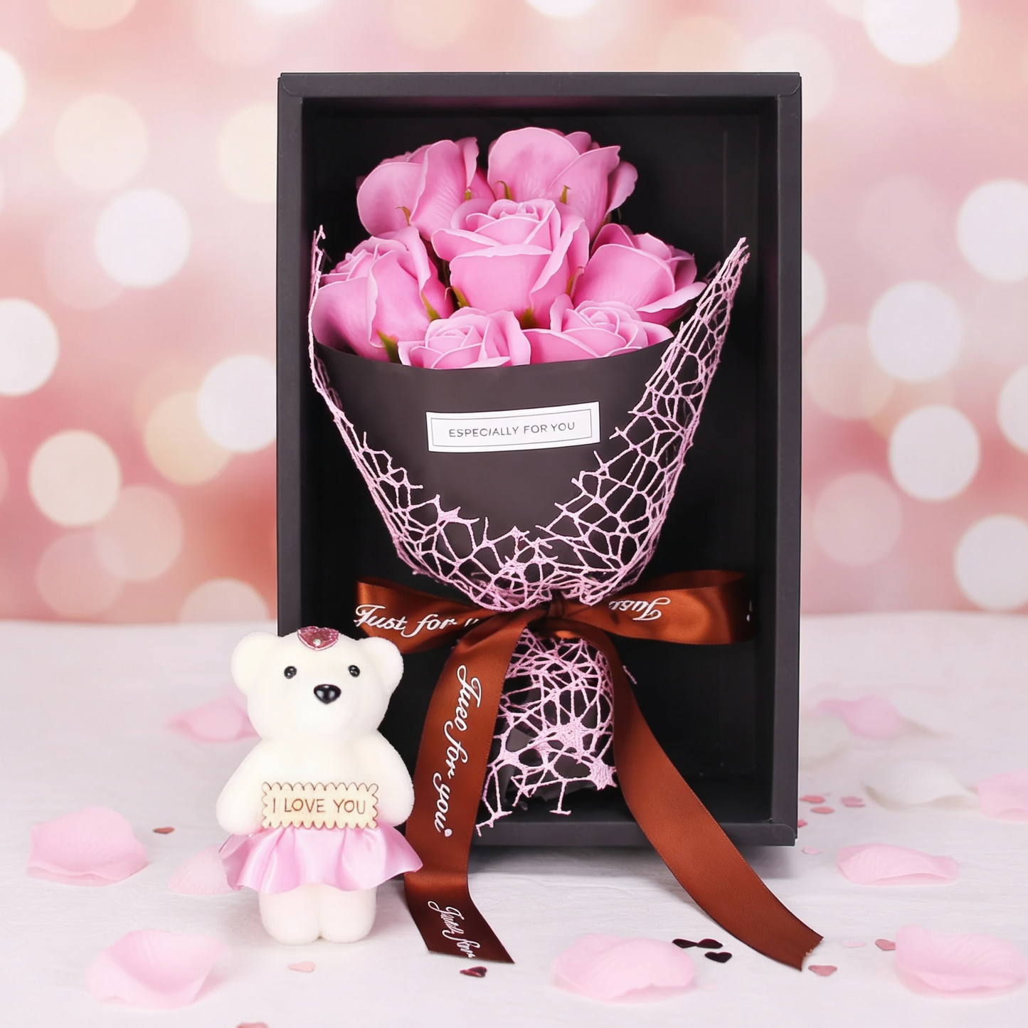 Rose Bouquet Gift Box